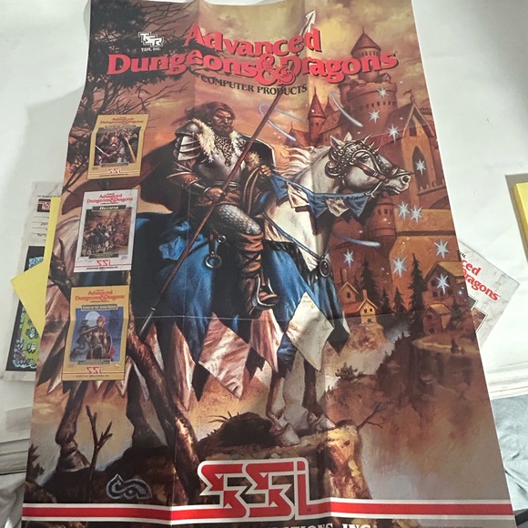 Advanced Dungeons & Dragons Hillsfar Game Set - Picture 10 of 10